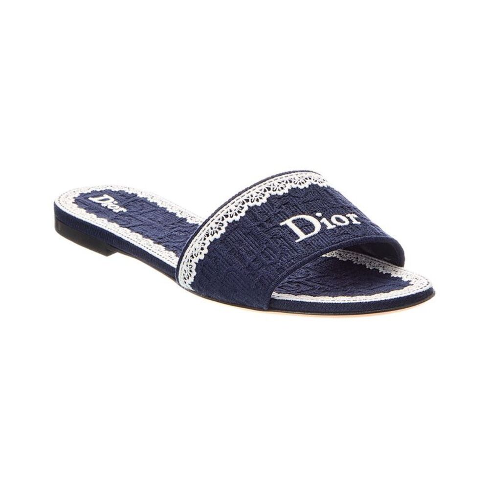 Dior Cotton Sandal, Blue